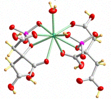 Structure of the mixed Ca/Na salt of phosphocitric acid
